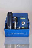 DEKOMUS GIFT BOX ÖZEL KUTULU LiSANSLI ÇELİK TERMOS 500 ML ,AJANDA,PİLOT KALEM FENERBAHÇE SETİ