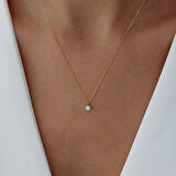 İkizler Burcu Moonstone Kolye