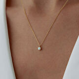 İkizler Burcu Moonstone Kolye