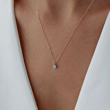 Balık Burcu Aquamarine Kolye