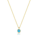 Balık Burcu Aquamarine Kolye