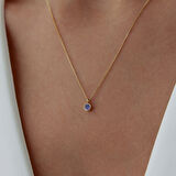 Kova Burcu Amethyst Kolye