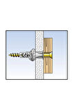 FİSCHER UX 10*60 KENARLI ÜNİVERSAL DÜBEL 600 LÜ