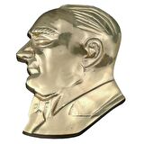 PiMarks Pirinç Döküm Atatürk Silueti  -Iı