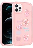 iPhone 12 Pro Max Uyumlu Kılıf Kabartma Figürlü Parlak Toys Silikon Kapak