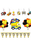 Çıtıpıtıstore Inşaat Temalı Doğum Günü Balon Set