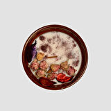 Uretti - Zekiye 1389 - El Yapımı Gül Tomurcuklu Ahşap Fitilli Kokulu Soya Mum 9cm - Beyaz