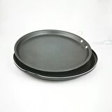 Teflon Çift Taraflı Balık Krep Gözleme Börek Tavası 32cm
