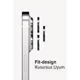 iPhone 15 Mavi Kamera Lens Koruyucu Kolay Uygulama Aparatlı