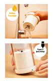 Smoothie Blender Taşınabilir Şarjlı Kişisel Mini Meyve Karıştırıcı 300 ml Yeşil