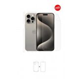 iPhone 15 Pro Max Full Body 360 Derece Ön Arka Ve Yan Koruyucu Tpu Film