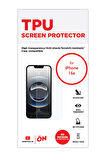 iPhone 16e Kırılmaz Cam Gibi Ekran Koruyucu TPU FİLM