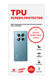 Xiaomi Redmi Note 14 Pro Parlak Arka ve Yan Koruyucu TPU Film