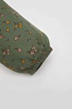 DeFacto Kız Bebek Çiçekli Uzun Kollu Twill Elbise C0498A524SPGN432