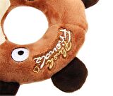 Gigwi Plush Friends Sesli Peluş Simit Ayı Köpek Oyuncağı