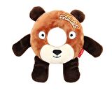 Gigwi Plush Friends Sesli Peluş Simit Ayı Köpek Oyuncağı
