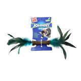 Gigwi Johnny Stick Catnipli Doğal Yeşil Çift Tüylü Kedi Oyuncağı