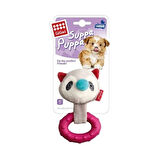 Gigwi Suppa Puppa Sesli Rakun Peluş Köpek Çiğneme Oyuncağı 20 Cm