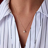 Taşlı Kral Tacı Kolye