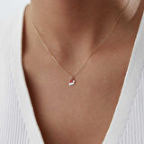 Noel Şapkası Kolye