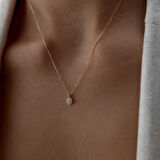 Oktagon Multi Stone Kolye