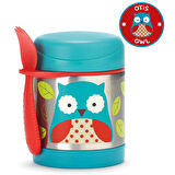 Skip Hop Zoo Paslanmaz Çelik Termos 325 ml Baykuş