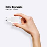Ttec Süper Şarj Akım Korumalı 2PD Giriş GaN 40W Şarj Başlığı Samsung İphone 13 14 15 Pro Max Şarj Başlık