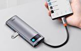 Baseus PD 100W 7in1 Type-C to Dönüştürücü Hub Type-C to HDMI4K@60Hz 3*USB3.0 SD/TF Ekran Yansıtmalı