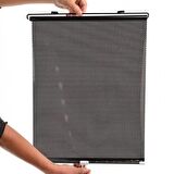 Coofbe Araç Güneşlik Otomatik Geri Çekilebilir 40x60cm Araç Ön Cam Güneşlik Katlanabilir Araç Oto Ön Cam Güneşlik