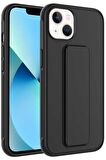 Apple iPhone 14 Plus Kılıf Standlı Mat Yüzey Kamera Çıkıntılı İnce Tasarım Kapak