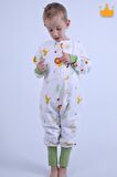 Begisa 2-8 Yaş 1 Tog Pazen Çocuk Uyku Tulumu Unisex Uzun Kollu Uyku Tulumu