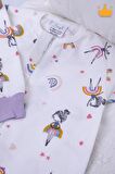 Begisa 2-8 Yaş 1 Tog Pazen Çocuk Uyku Tulumu Unisex Uzun Kollu Uyku Tulumu