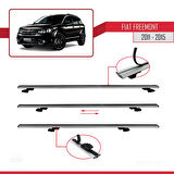 Fiat Freemont 2011-2015 Arası ile Uyumlu BASIC Model Ara Atkı Tavan Barı Gri 2 Adet