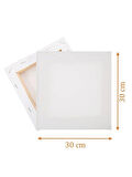 1 Adet 30x30 cm Boş Tuval Tablo
