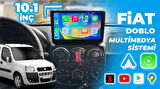 FOR-X Fiat Doblo 2000-2010 Arası-10.1''hd-Android 2gb RAM-32GB-WİFİ-KABLOSUZ Carplay-Fm-Mp3-Mp4-Bt-Hd Kameralı-Multimedya Teyp 