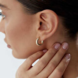 Small 4mm Bombe Halka Küpe