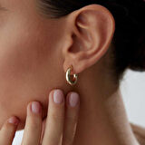 Small 4mm Bombe Halka Küpe