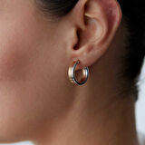 Trio Color Ring Küpe