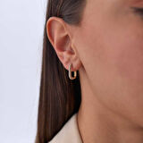 Taş Kaplamalı Ataç Küpe