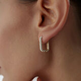 Full Taşlı Ataç Küpe