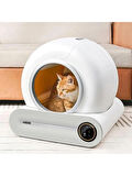 Yasomi Smart Cat Cleaner 65L Hacim 9L Kapasiteli ve Wifi Uygulama Bağlantılı Kedi Tuvaleti