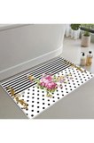 Banyo Paspası, Yumuşak Banyo Halısı, Kaymaz Dot Tabanlı, Yıkanabilir - 60x100