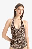 DeFacto Leopar Desenli Mayo-Fall in Love D4048AX25SPBK81