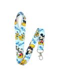 Mickey Mouse 7 Temalı Boyun İpi Kart Askısı