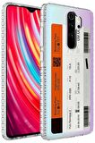 Xiaomi Redmi Note 8 Pro Kılıf Airbag Kenarlı Renkli Desenli Elegans Silikon