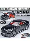 1:24 Çek Bırak Metal Rolls Royce Spectre Model Diecast Araba Açılabilir Kapılar