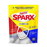 Asperox Sparx Diamond Bulaşık Makinesi Kapsülü 40'lı x 6 Adet
