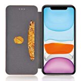 Samsung Galaxy A7 2018 Kart Cepli Lüx Cüzdan Kılıf