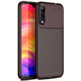 Xiaomi Mi 9 Karbon Desenli Negro Silikon Kılıf