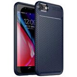 Apple Iphone 6 Plus Karbon Desenli Negro Silikon Kılıf